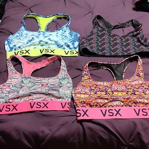 5 Medium Victoria's Secret sport bras